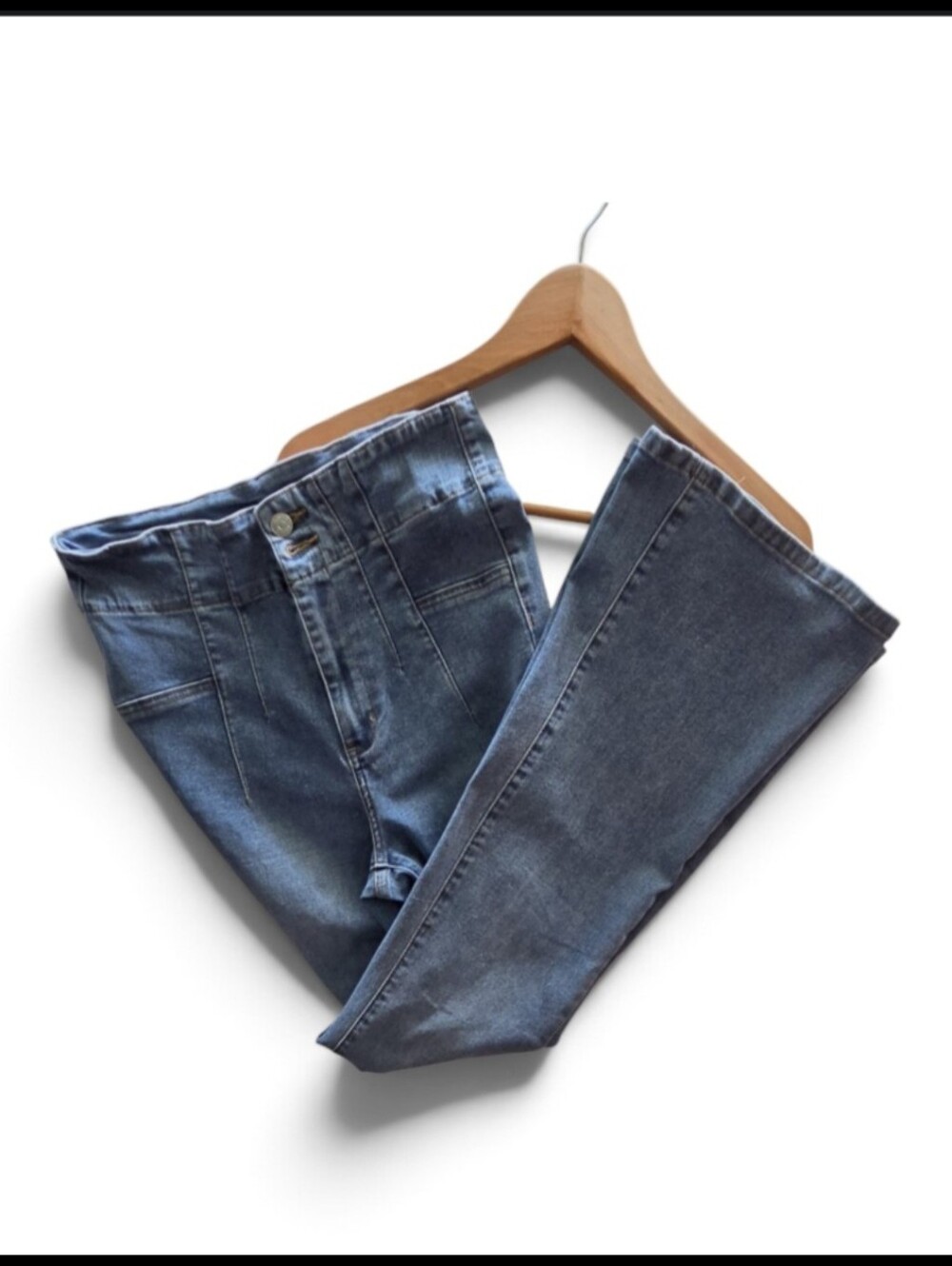 Boho High Waist Wide Leg Jeans!